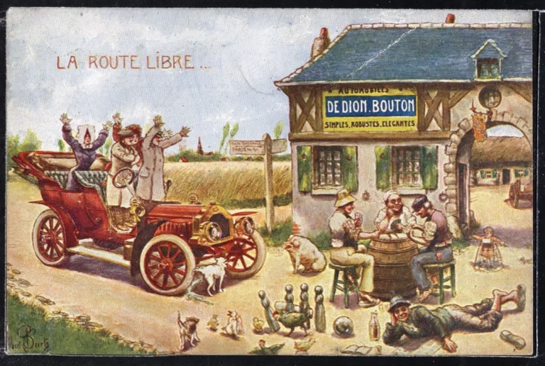 De Dion Bouton et la publicité