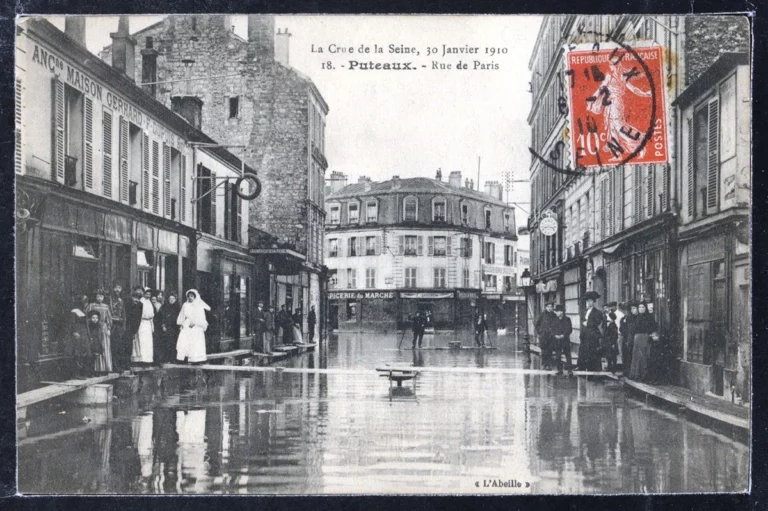 Inondations à Puteaux