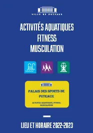 Activités aquatiques fitness musculation 2022 - 2023