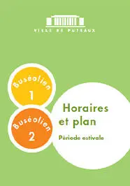 Buséolien Ligne 1 et 2 Période Estivale