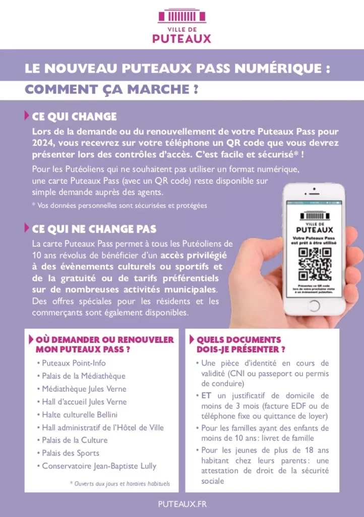 Carte Puteaux Pass