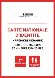 Carte d'identité - 1ère demande (majeur)