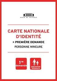 Carte d'identité - 1ere demande (mineur)