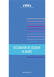 Déclaration de location en mairie