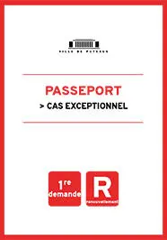 Passeport - Cas exceptionnels