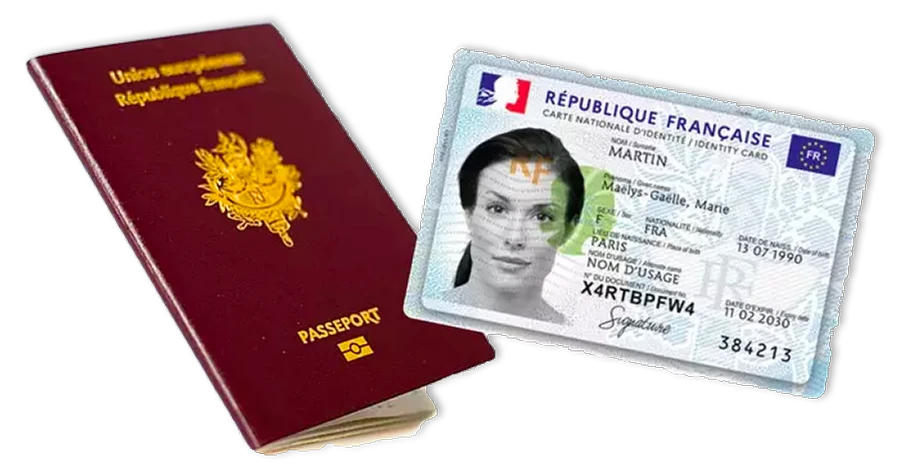 Carte d'identité et passeport