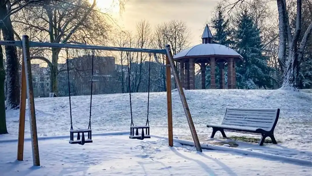 Puteaux et son manteau de neige