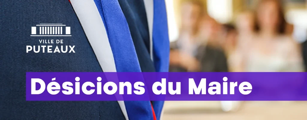 Actes administratifs - Décisions du Maire