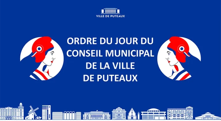 Ordre du jour du Conseil Municipal de la ville de Puteaux