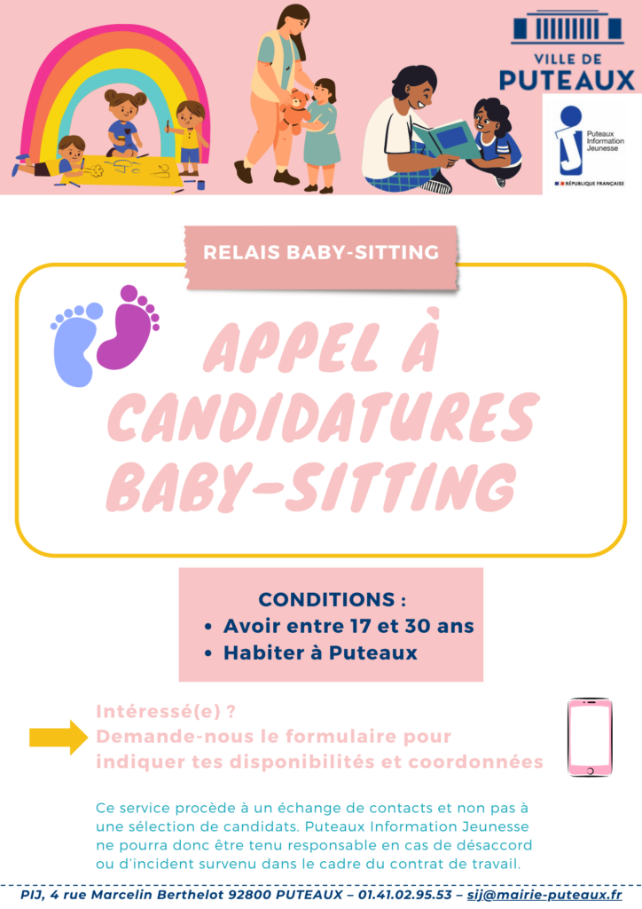 affiche baby sitting derniere version